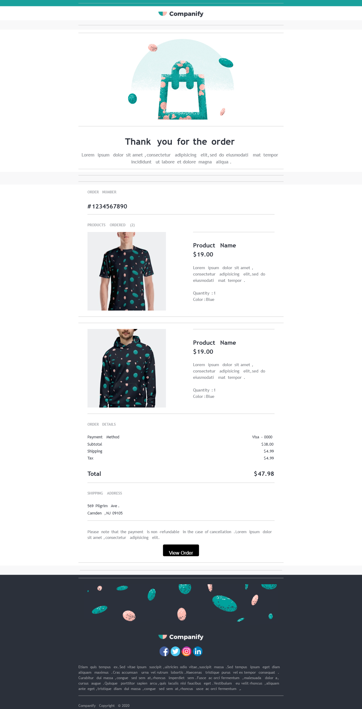 Order Received preview