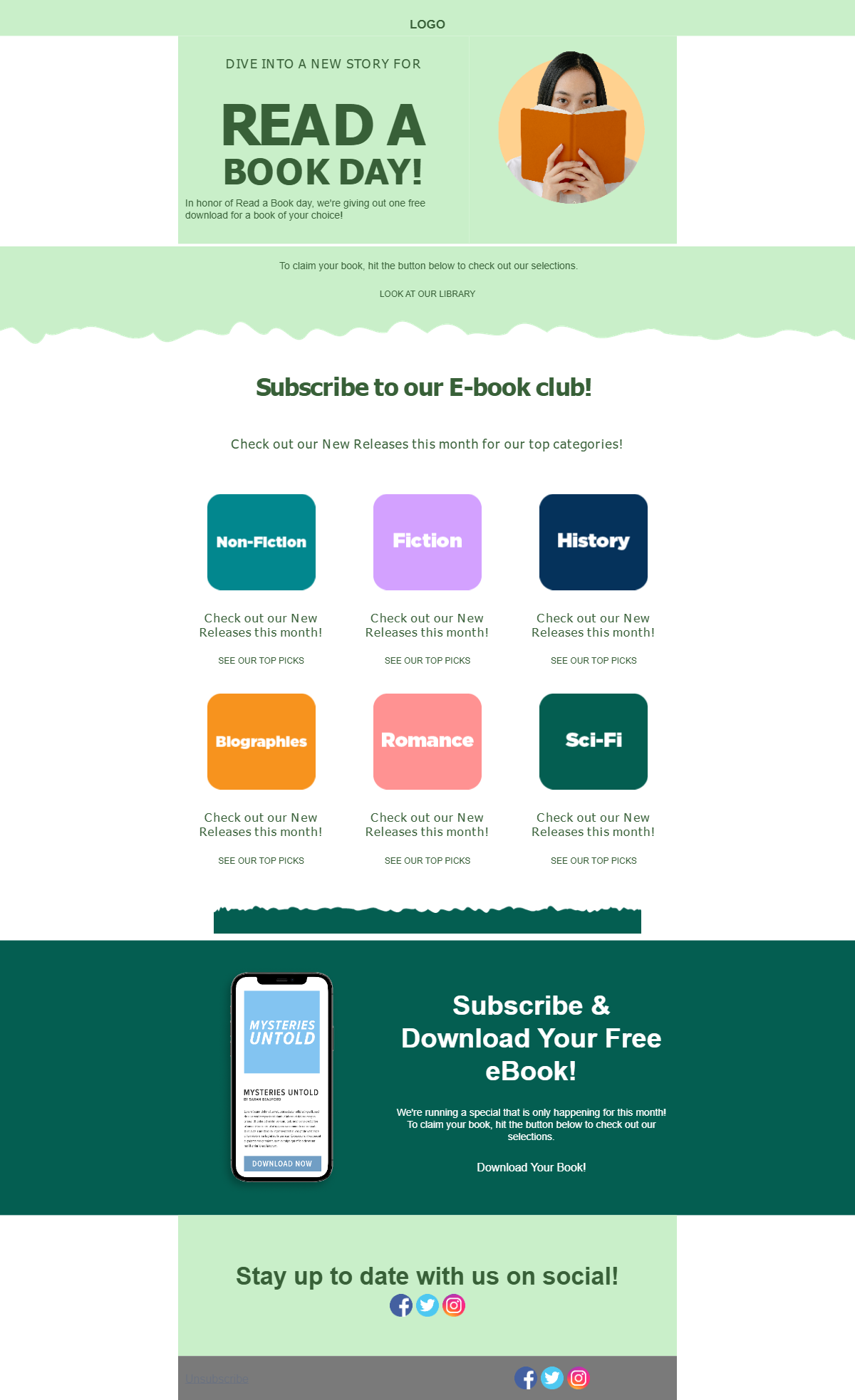 Read A Book Day - Online Subscription preview
