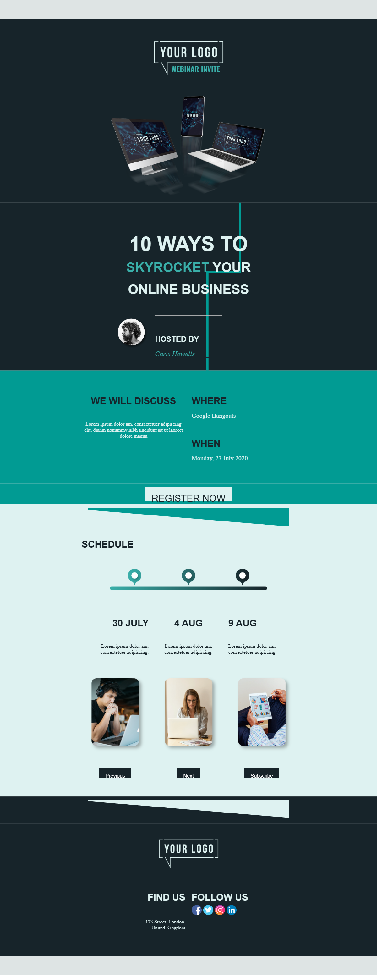 Webinar Invite preview