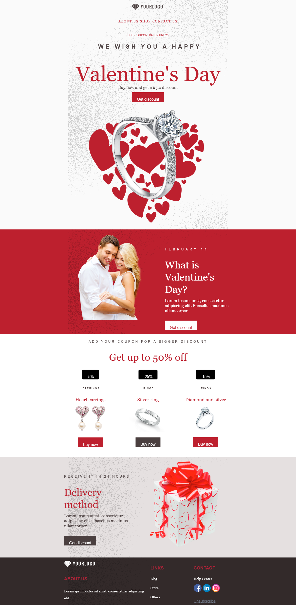 Valentine’s Day Jewelry Offer