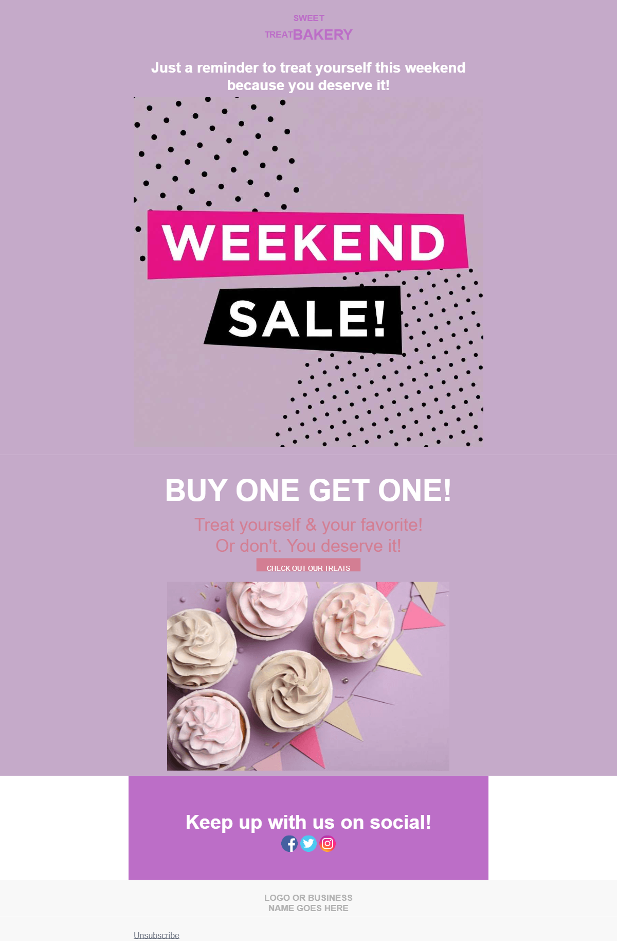 Treat Yourself - Weekend Sale