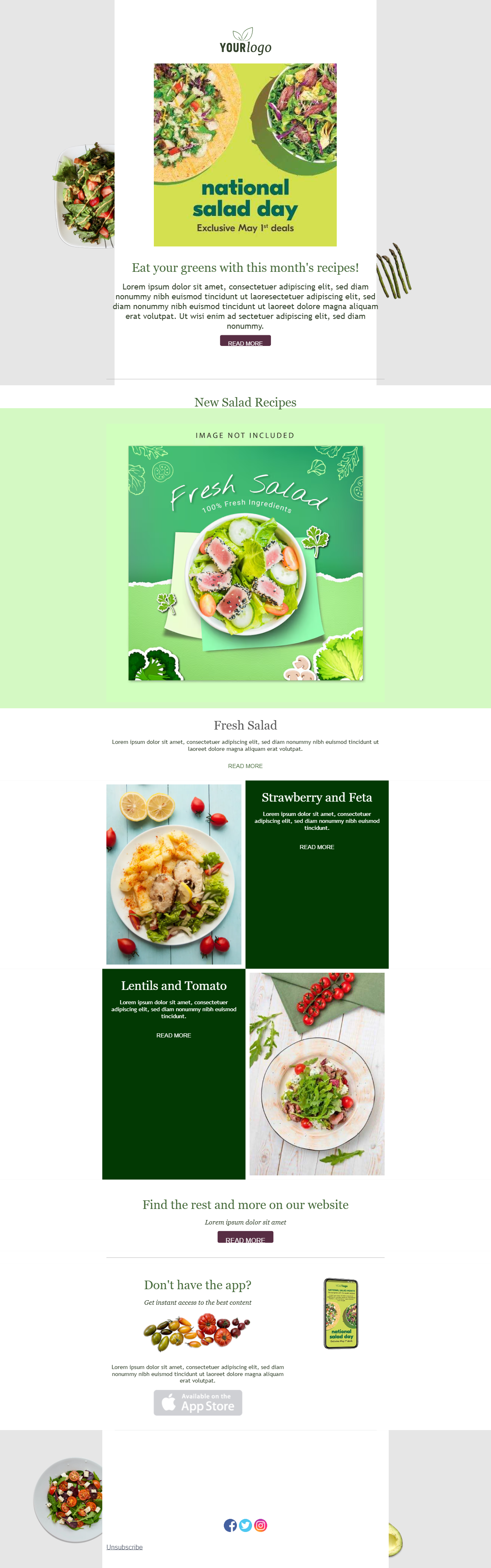 National Salad Month