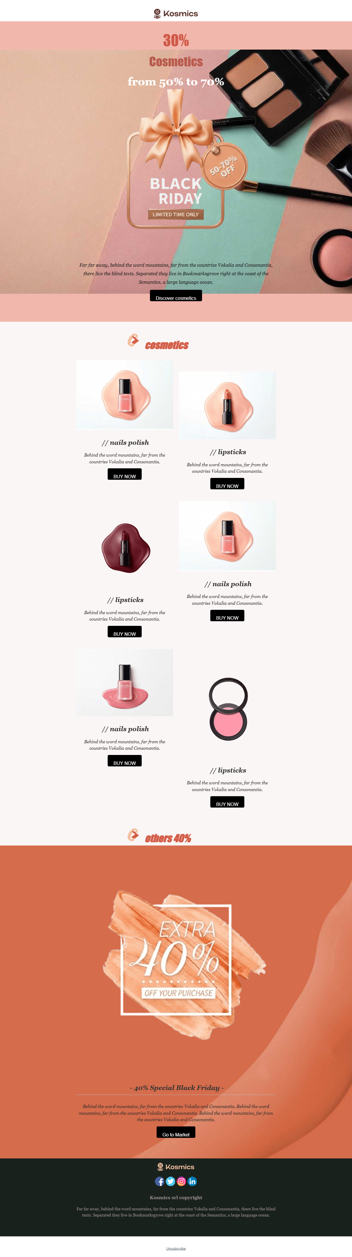 Black Friday Cosmetics preview