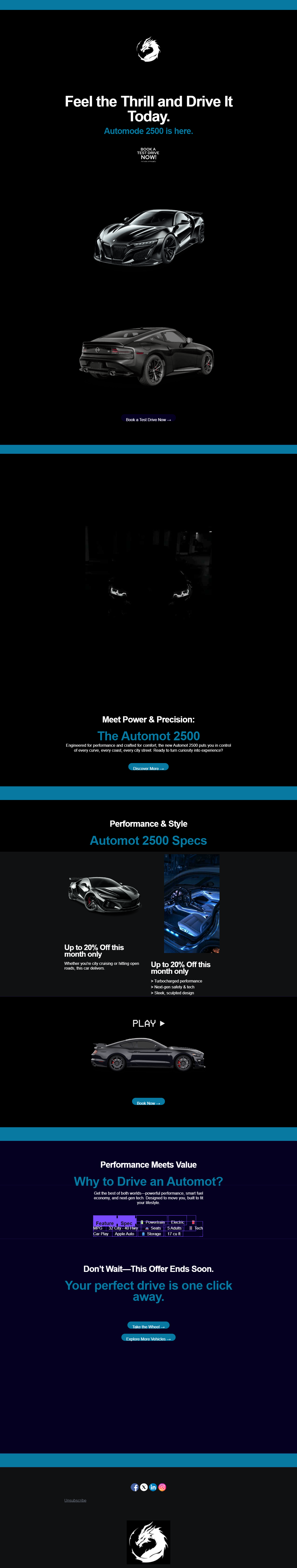 Feel the thrill and Drive it today preview