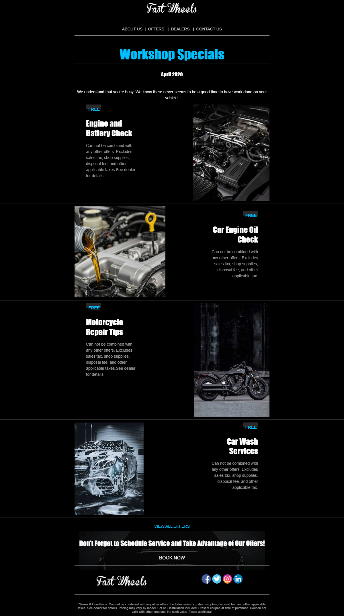 Workshop specials preview