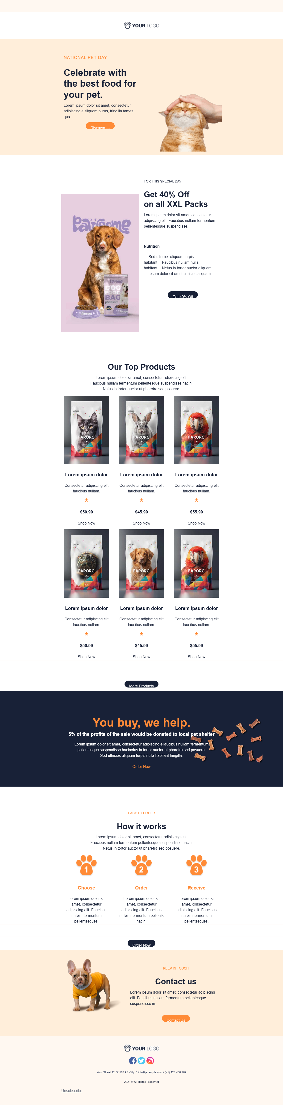 National Pet Day Offer