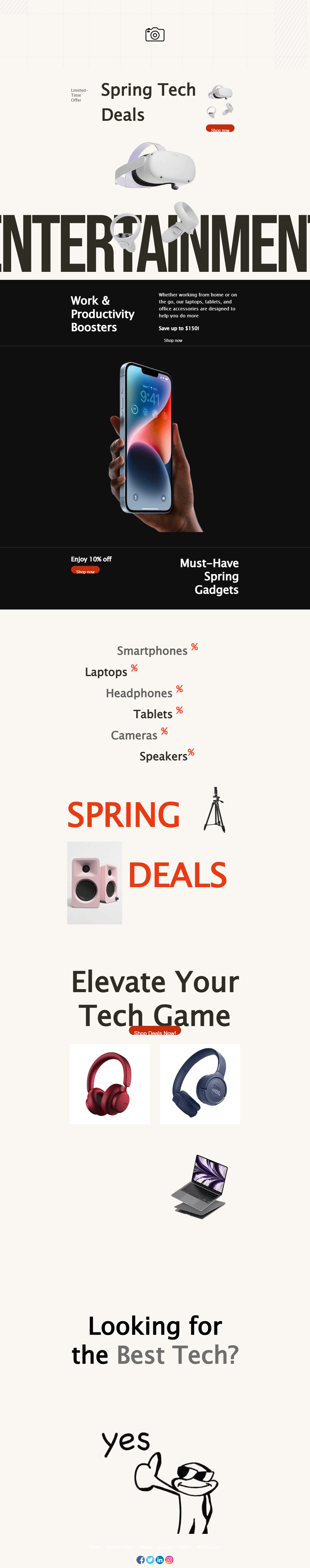 Spring Tech Deals preview