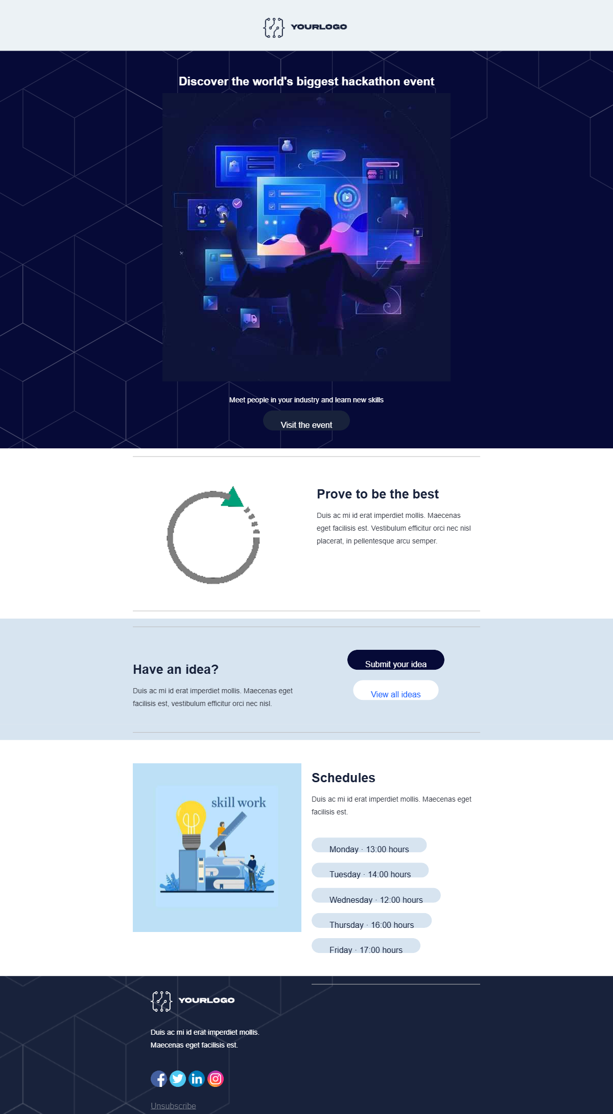 Hackathon event preview