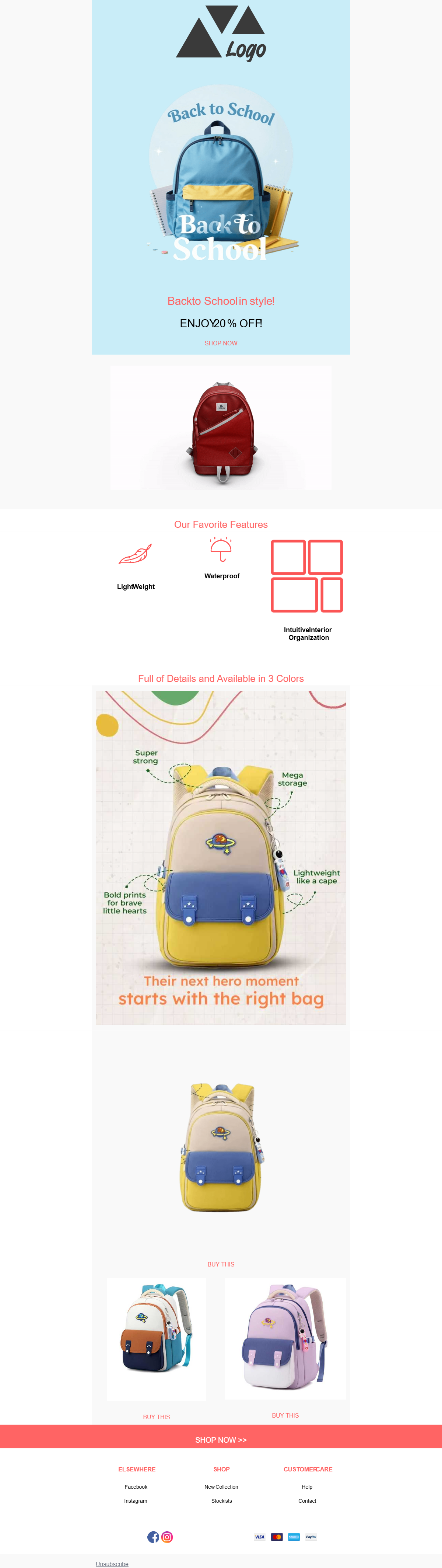 Back to School offer preview
