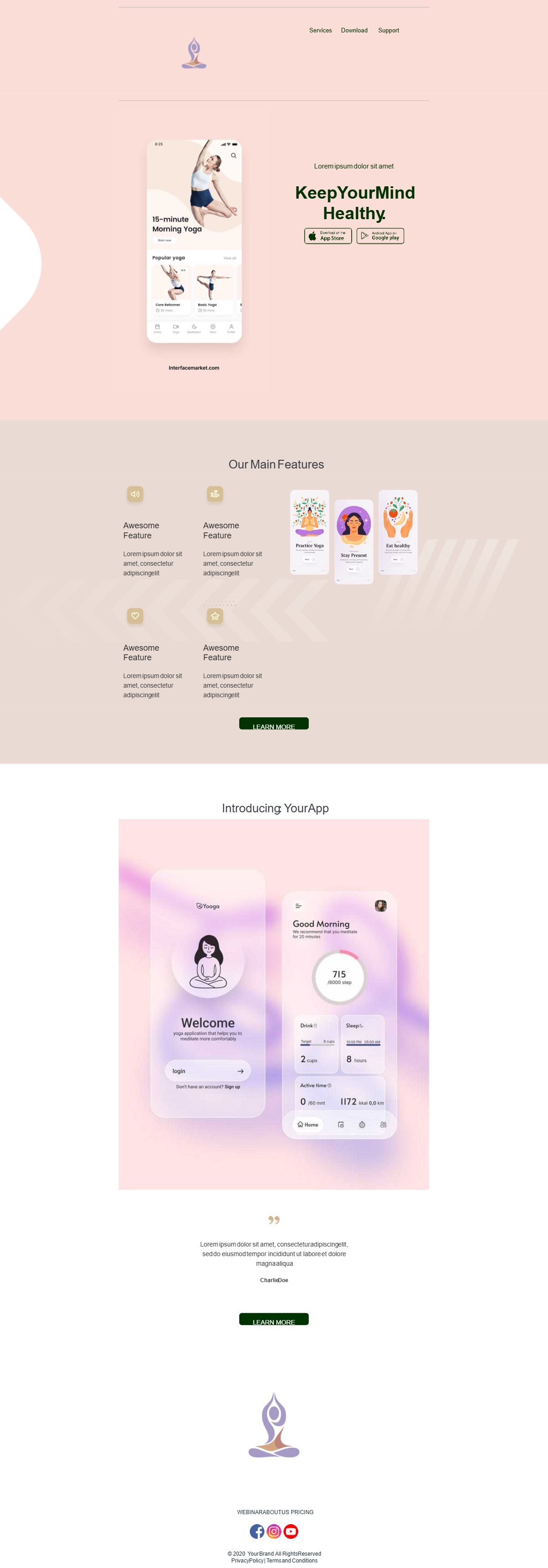 Yoga Health App