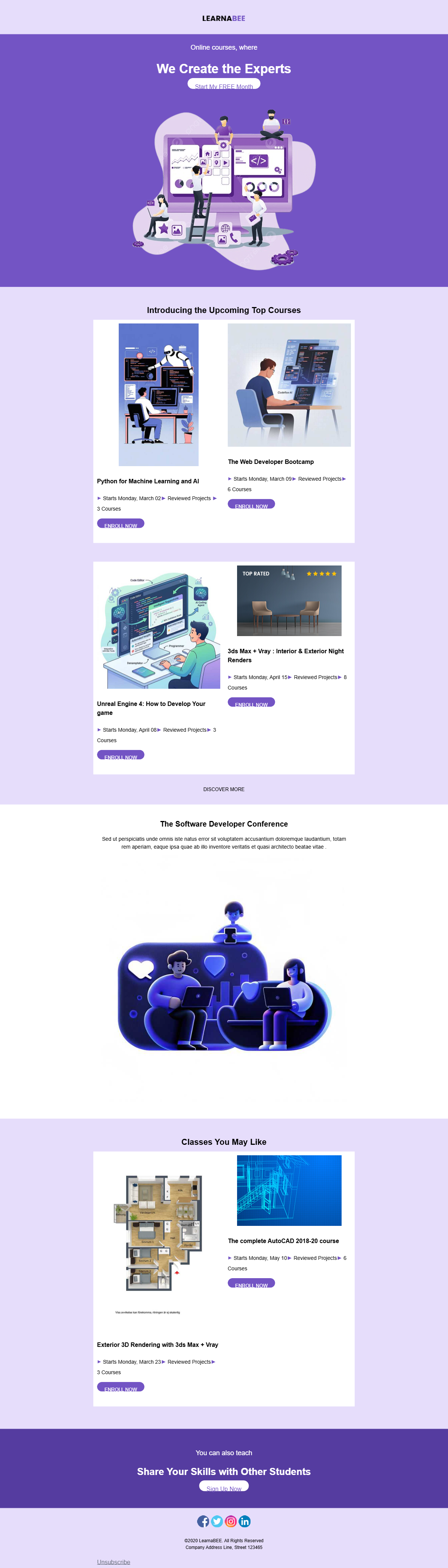 Online Courses preview