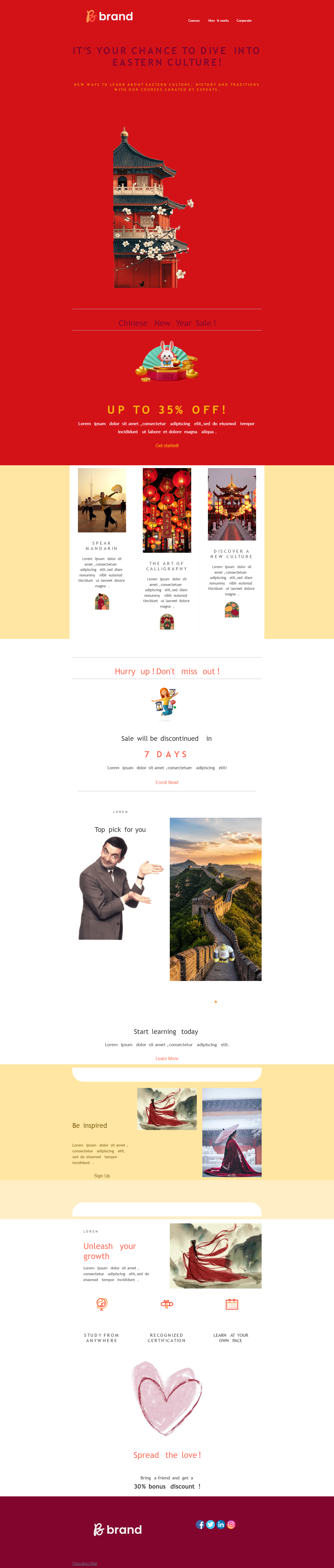 Chinese New Year 2026- Online Courses Sale